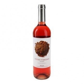 Foto de Vino do rioja vites virides rosado