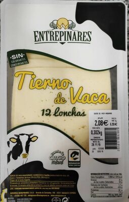 Foto de Queso tierno de vaca en lonchas