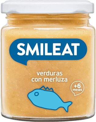 Foto de Tarrito de verduras con merluza sin gluten y