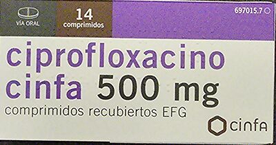 Foto de Ciprofloxacino 500 mg