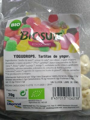 Foto de Yogudrops,tartitas de yogur