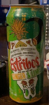 Foto de Bière aromatisée - estribos saveur ginger & lime