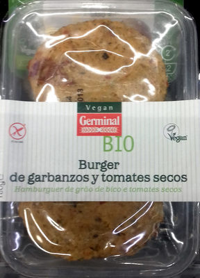 Foto de Burger de garbanzos y tomates secos