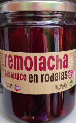 Foto de Remolacha agridulce en rodajas