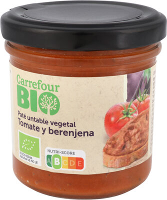 Foto de Paté Untable Vegetal Tomate Y Berenjena