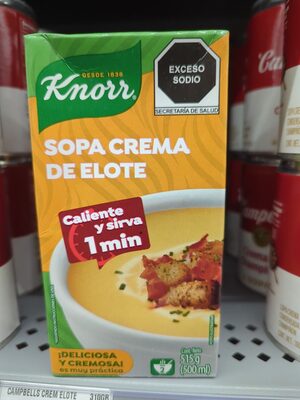 Foto de crema de elote
