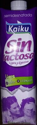Foto de Leche semidesnatada sin lactosa