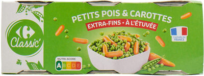 Foto de Petits pois & carottes Extra-fins À l'étuvée