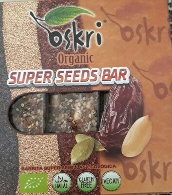 Foto de OSKRI Organic. Súper Seeds Bar