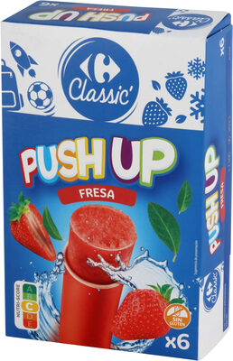 Foto de Helado push up fresa