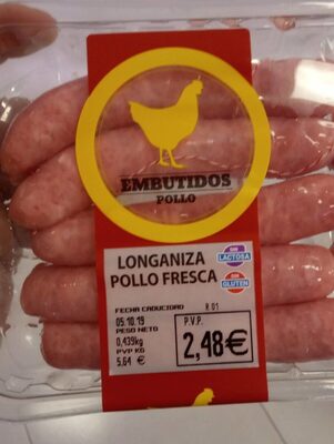 Foto de Longaniza pollo fresca
