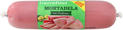 Foto de Mortadela con aceitunas