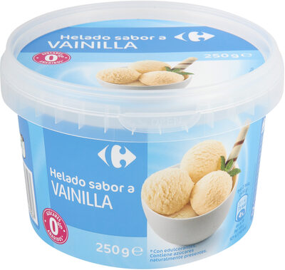 Foto de Helado tarrina vainilla sin azúcar