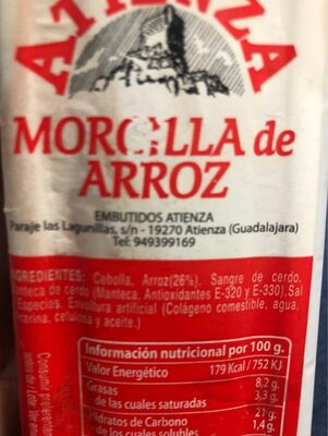 Foto de Morcilla de arroz
