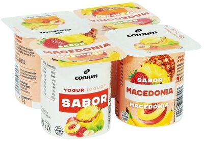 Foto de Yogur sabor macedonia