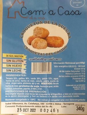 Foto de Croquetas del cocido