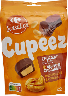 Foto de Cupeez CHOCOLAT au lait & Beurre de CACAHUETE