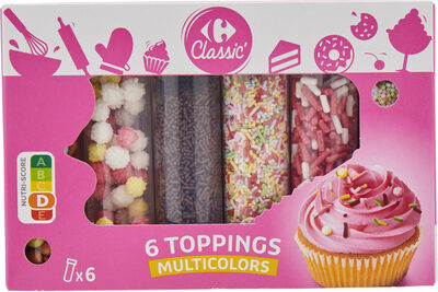 Foto de 6 toppings Multicolors