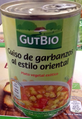 Foto de Guiso de garbanzos al estilo oriental