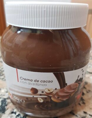 Foto de Crema de cacao con avellanas