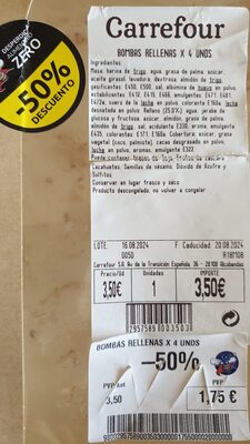 Foto de Bombas rellenas