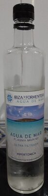 Foto de Agua de mar ultra filtrada hipertonica