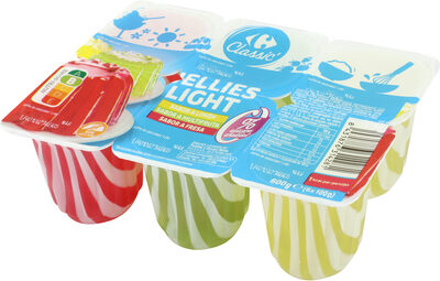 Foto de Jellies light sabor a limón, sabor a multifruta, sabor a fresa 0% azúcares añadidos