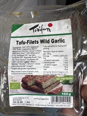Foto de Tofu à l'Ail des Ours