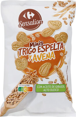 Foto de Galleta con trigo espelta y avena