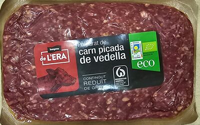 Foto de Carne picada de ternera ecológica
