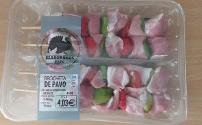 Foto de Brocheta de pavo
