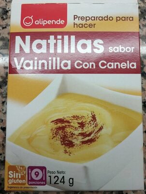 Foto de Natillas sabor vainilla con canela