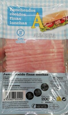 Foto de Jamón cocido finas lonchas