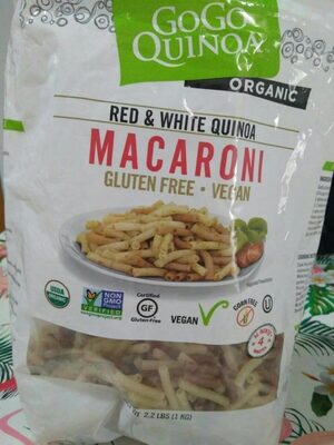 Foto de Macarrones de quinoa roja y blanca