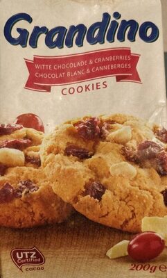 Foto de Grandino White Choc & Cranberry Cookies