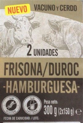 Foto de Frisona/Duroc hamburguesa