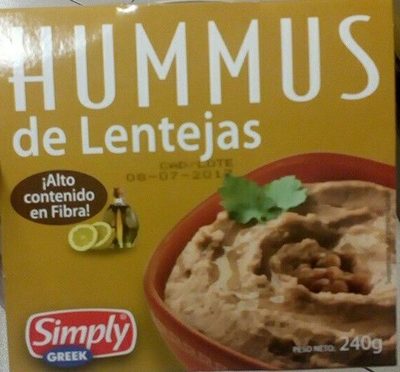 Foto de Hummus de lentejas