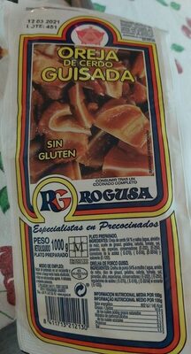 Foto de Oreja de cerdo guisada