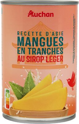 Foto de Mangues en tranches au sirop leger
