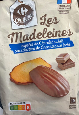 Foto de Les Madeleines nappées de Chocolat au lait