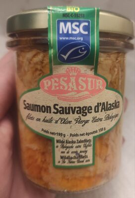 Foto de saumon sauvage d'alaska en hove bio
