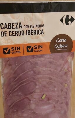 Foto de Cabeza de cerdo ibérico con pistachos