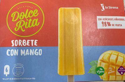 Foto de Sorbete con mango