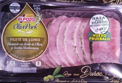 Foto de Filete de lomo marinado en aceite de oliva y hierbas mediterráneas