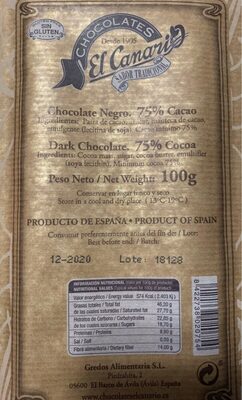 Foto de Chocolate negro