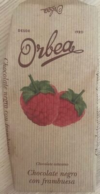 Foto de Chocolate negro con frambuesa