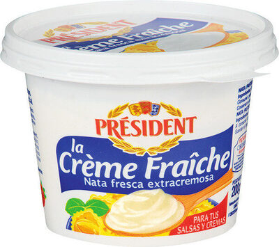 Foto de La crème fraiche Nata líquida fresca extracremosa