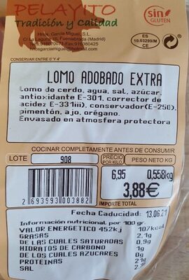 Foto de Lomo adobado extra