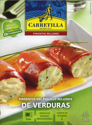 Foto de Pimientos del piquillo rellenos de verduras