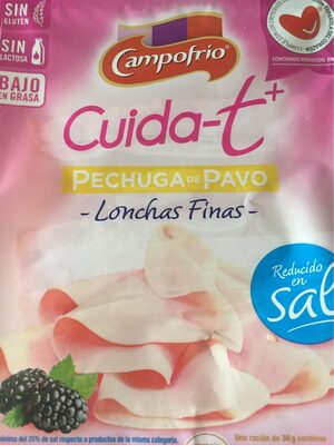 Foto de Cuida-t+ pechuga de pavo lonchas finas